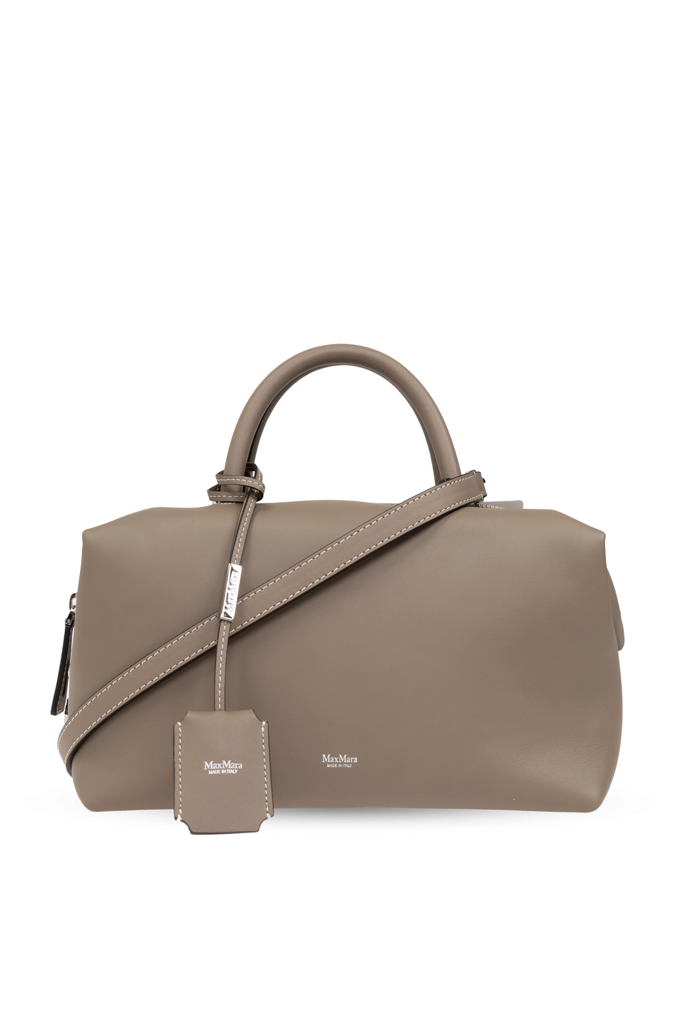 【関税＆送料込み】Max Mara Holdalls Bags Holdall Bag: New Leather Handbags | Max Mara